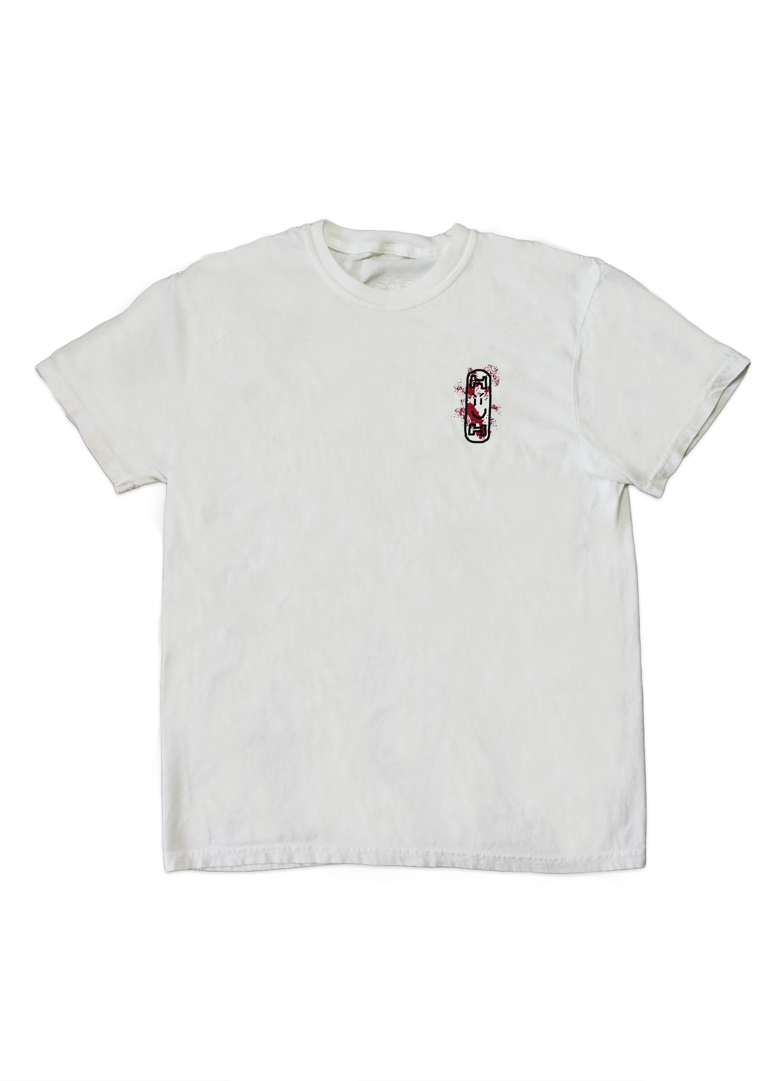 Blood Splatter OLLIE Tee (White)